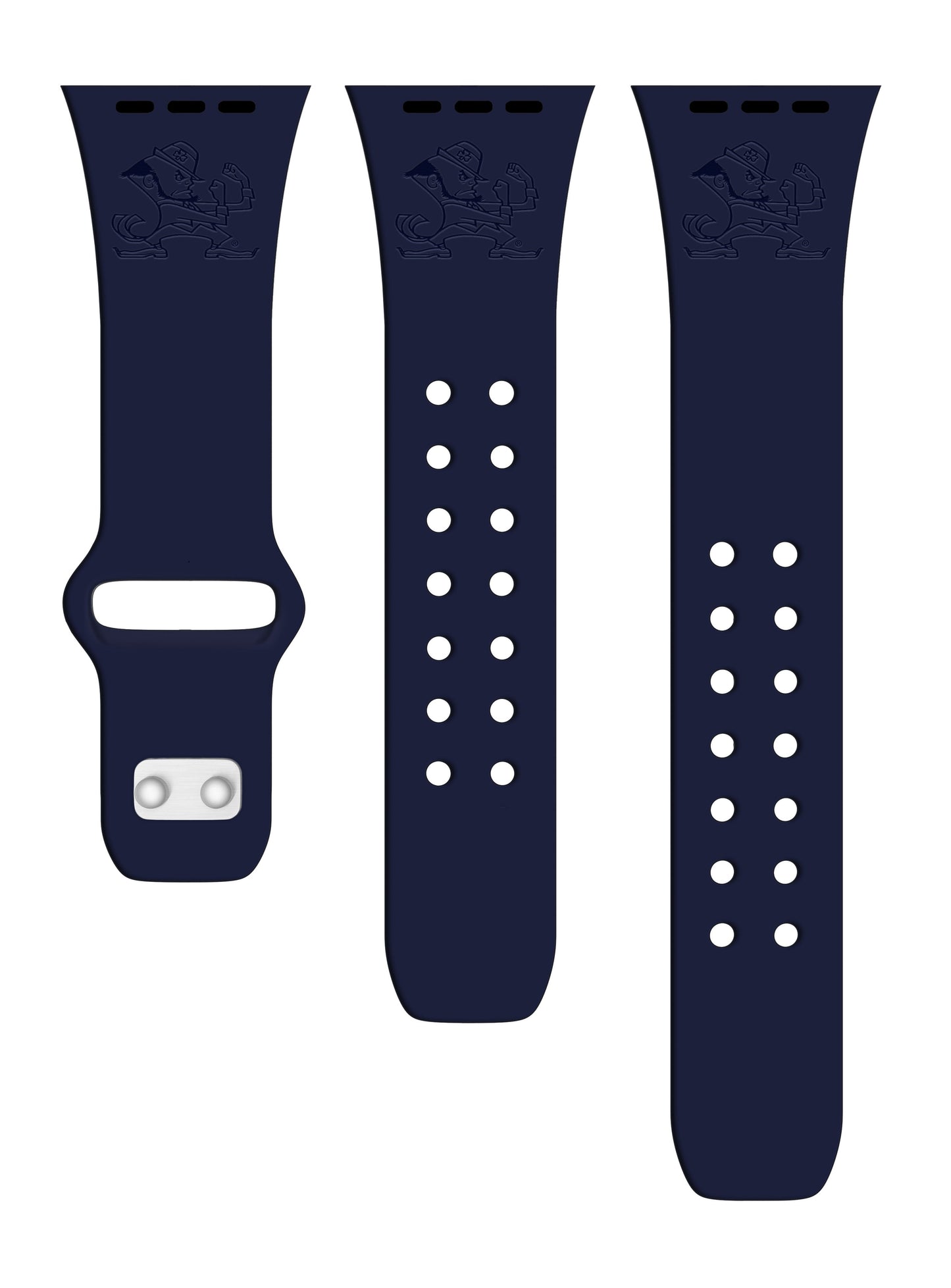Notre Dame Fighting Irish Engraved Apple Watch Band