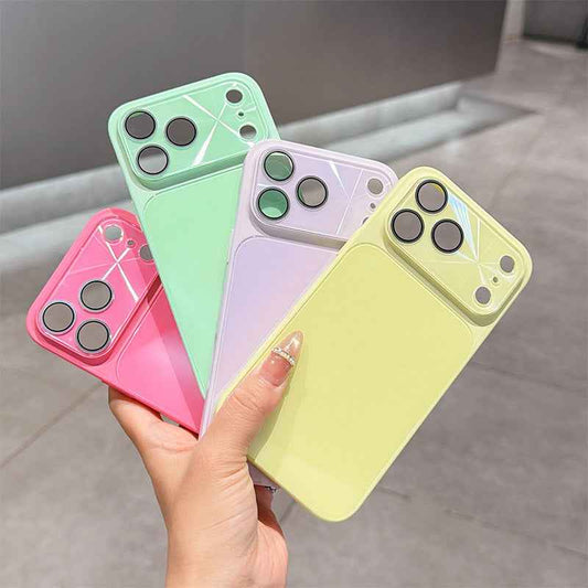 iPhone Ice-Touch Glass Case – Luxury Premium | iPhone 17 / 16 / 15 / 14