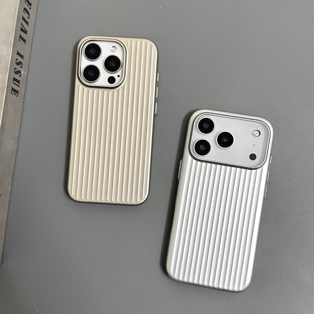 iPhone Corrugated Reflective Magnetic Phone Case
