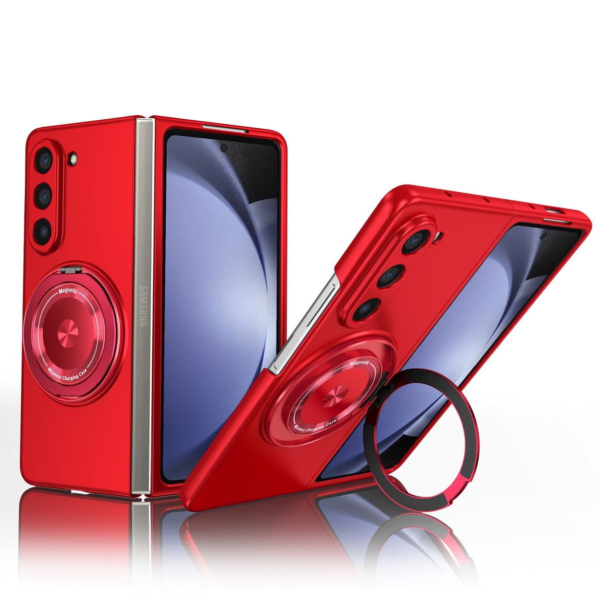 Samsung Galaxy Z Fold Magnetic Rotating Bracket Case – Z Fold 7 / 6 / 5 / 4 / 3