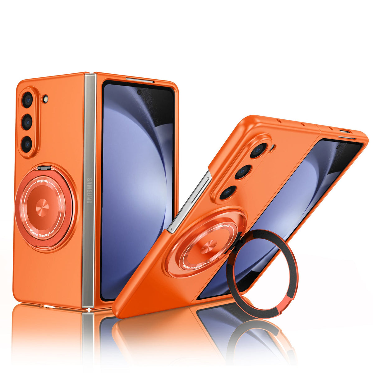Samsung Galaxy Z Fold Magnetic Rotating Bracket Case – Z Fold 7 / 6 / 5 / 4 / 3