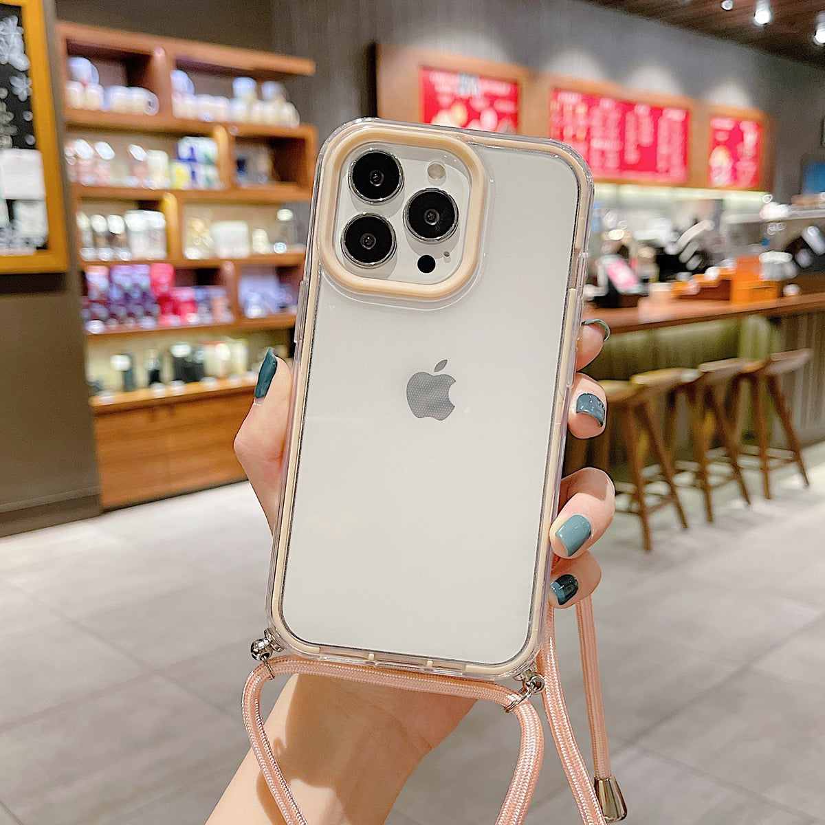 3-in-1 Crossbody Lanyard Phone Case for iPhone 12-17 Series