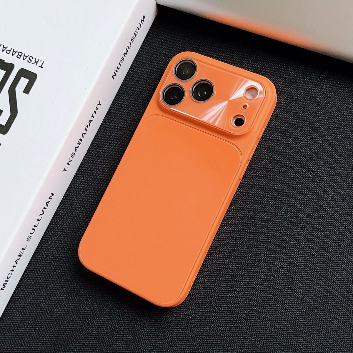 iPhone Ice-Feel Glass Case – Candy Color Full Coverage | iPhone 17 / 16 / 15 / 14 / 13