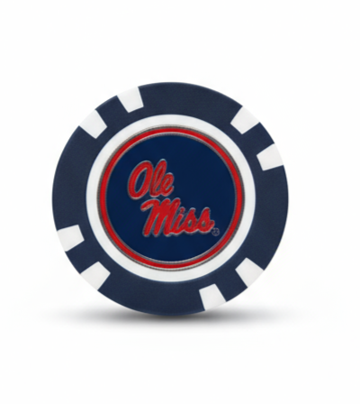 Ole Miss Rebels Officially Licensed Poker Chip Ball Marker