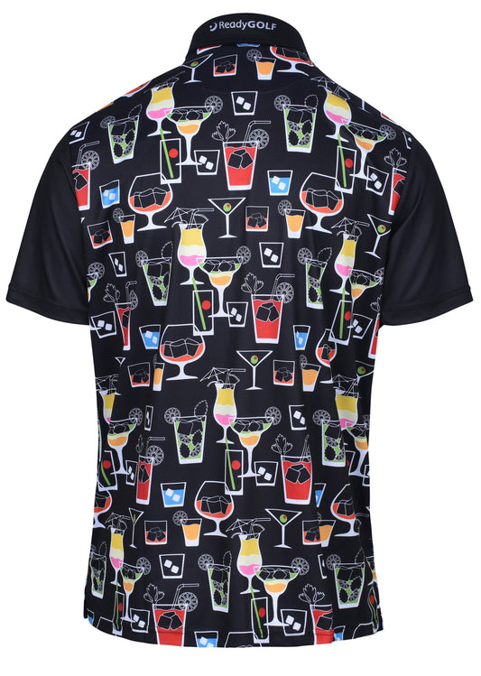 On the Rocks Mens Golf Polo Shirt by ReadyGOLF