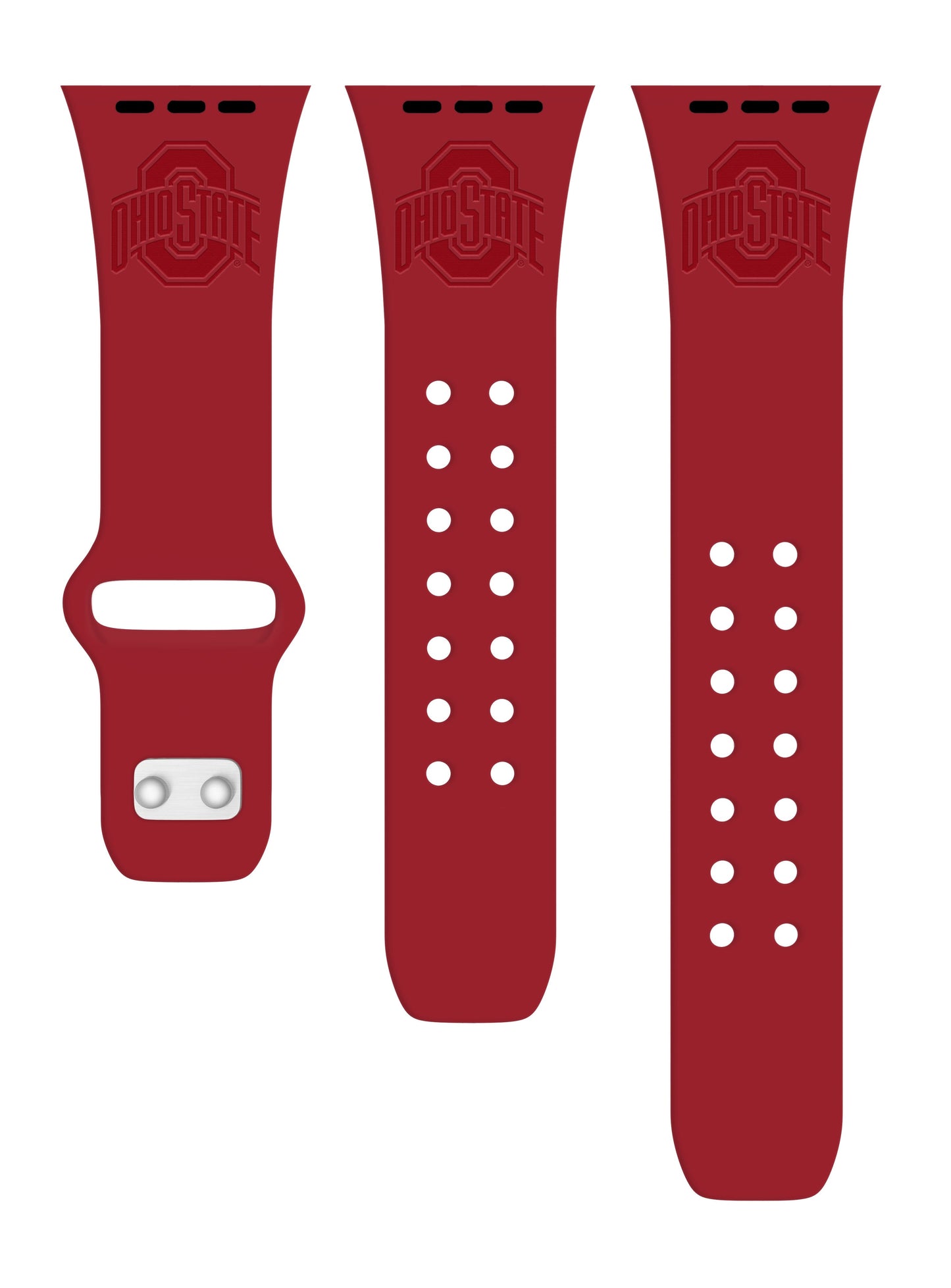 Ohio State Buckeyes Engraved Apple Watch Band