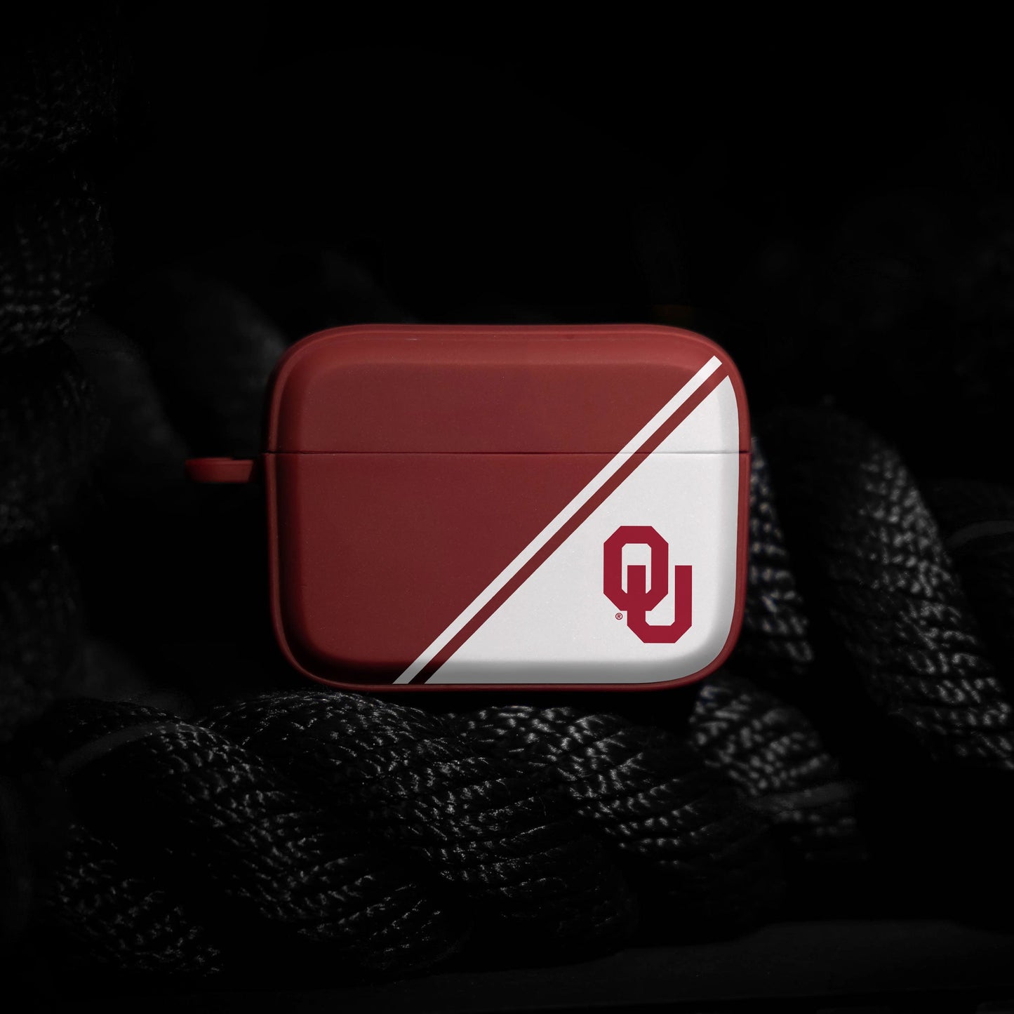 Oklahoma Sooners HDX Champion Series Apple AirPods Pro 1 & 2 Case Cover