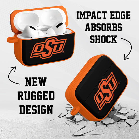 Oklahoma State Cowboys HDX AirPods Pro 1 & 2 Case Cover