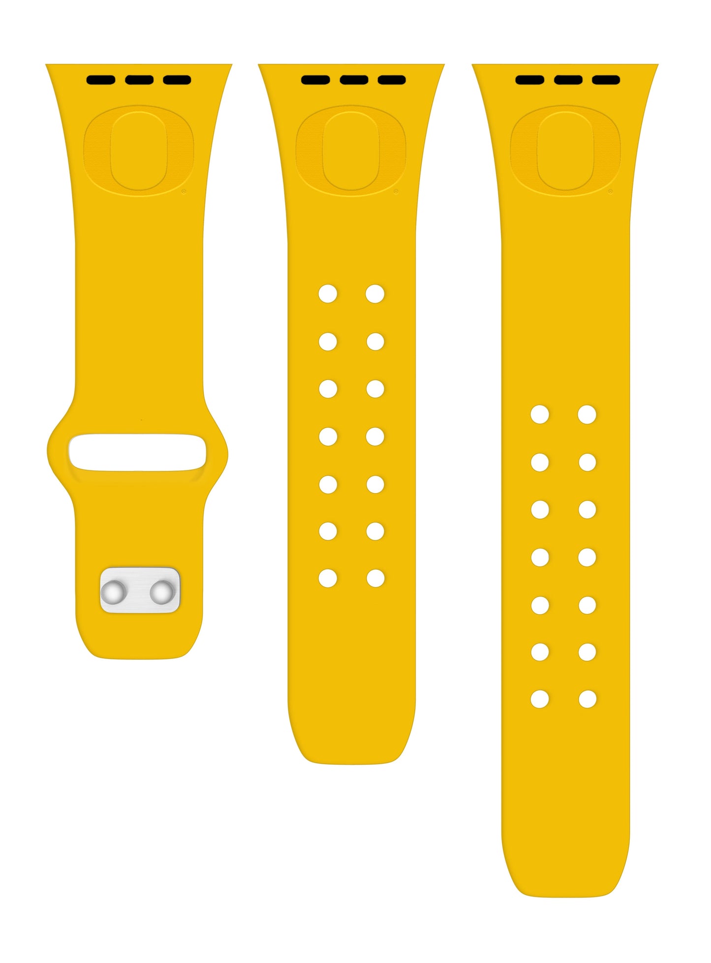 Oregon Ducks Engraved Apple Watch Band