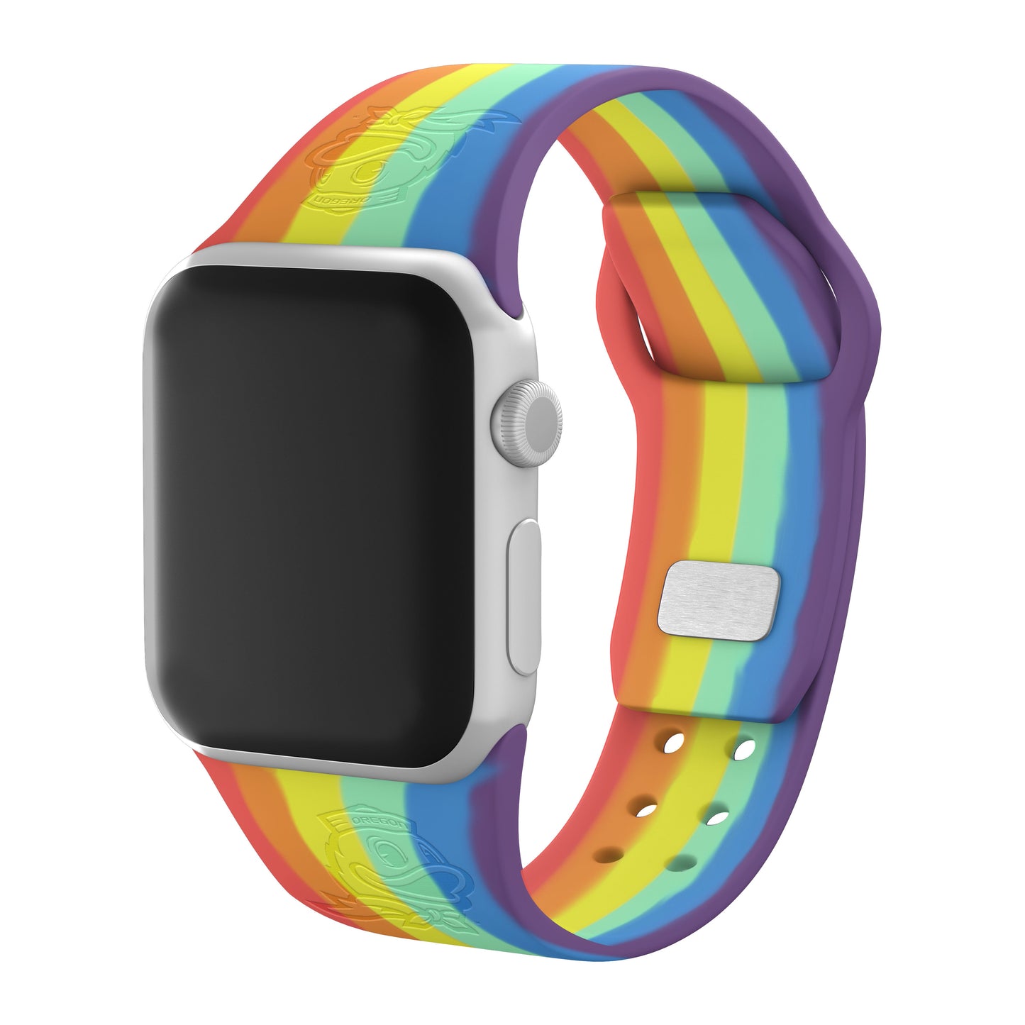 Oregon Ducks Engraved Apple Watch Band