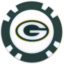 Load image into Gallery viewer, Officially Licensed Green Bay Packers Poker Chip Ball Marker

