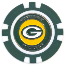 Load image into Gallery viewer, Officially Licensed Green Bay Packers Poker Chip Ball Marker
