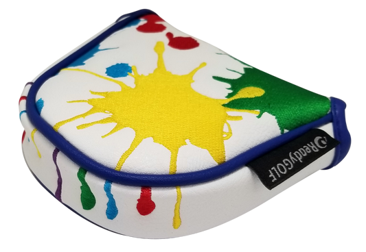 Paint Balls Embroidered Mallet Putter Cover by ReadyGOLF