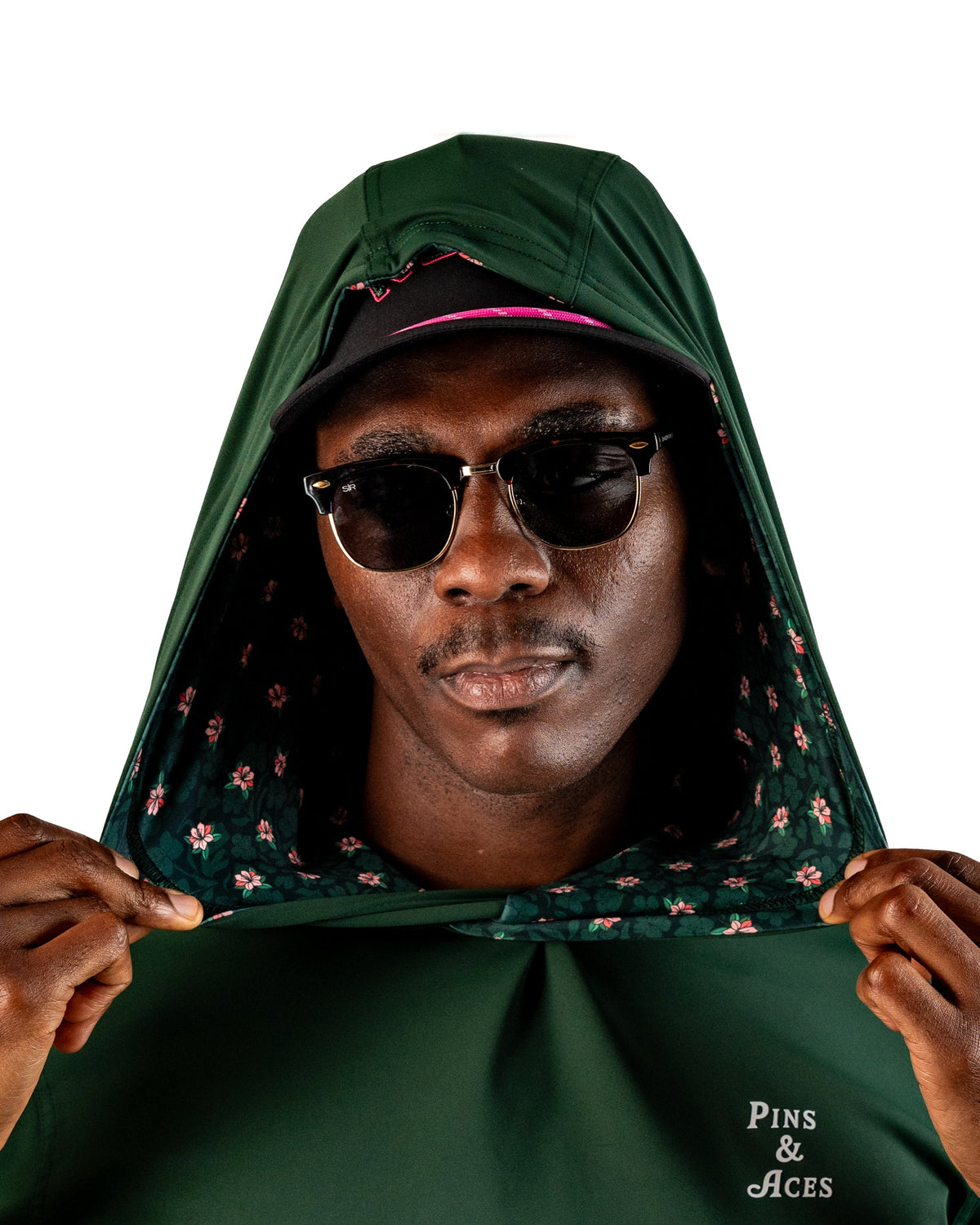 Performance Golf Hoodie - Dark Azalea