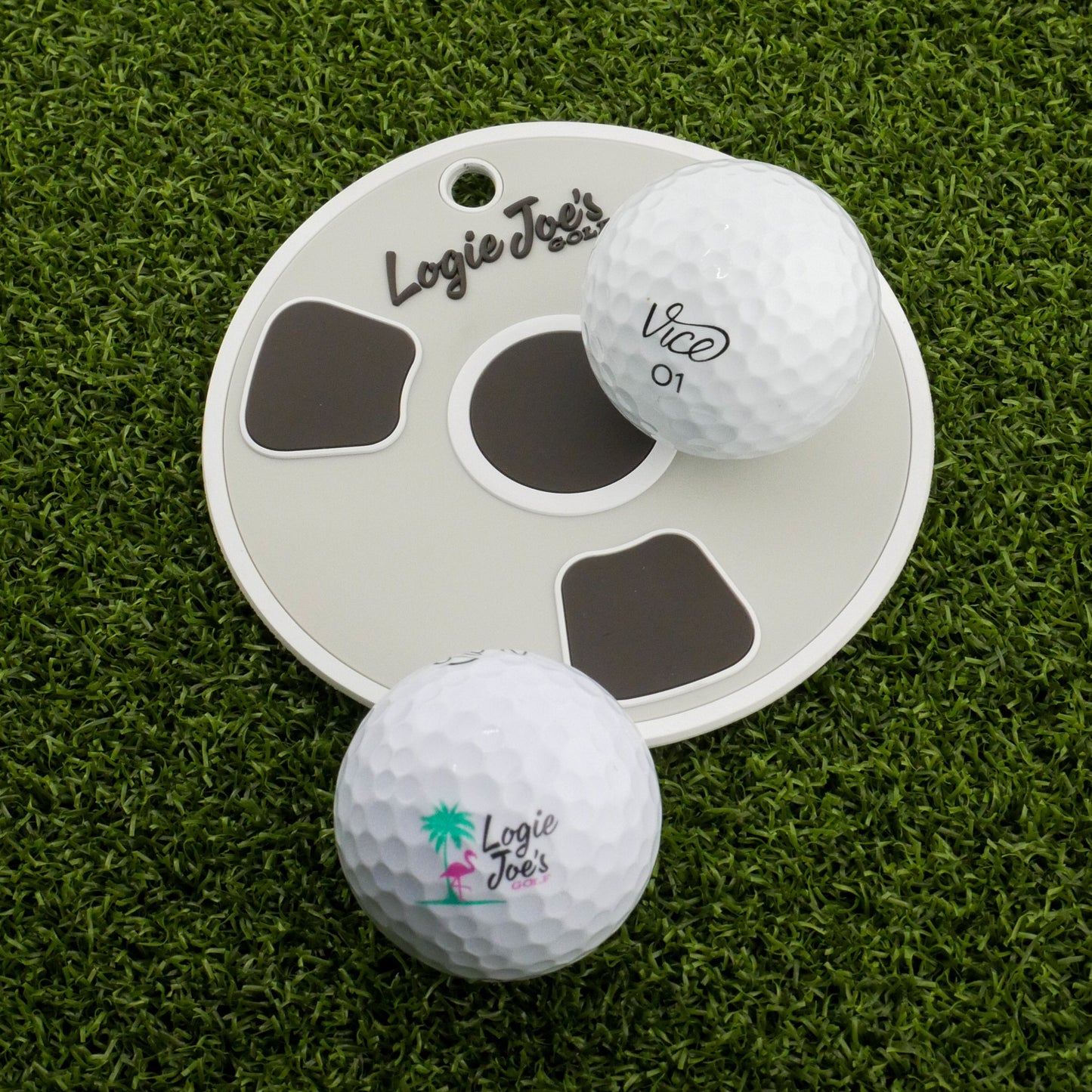 Bottom of the Cup Golf Putting Disk | Indoor Practice Marker | Portable Golf Training Aid