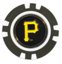 Load image into Gallery viewer, Officially Licensed Pittsburgh Pirates Poker Chip Ball Marker
