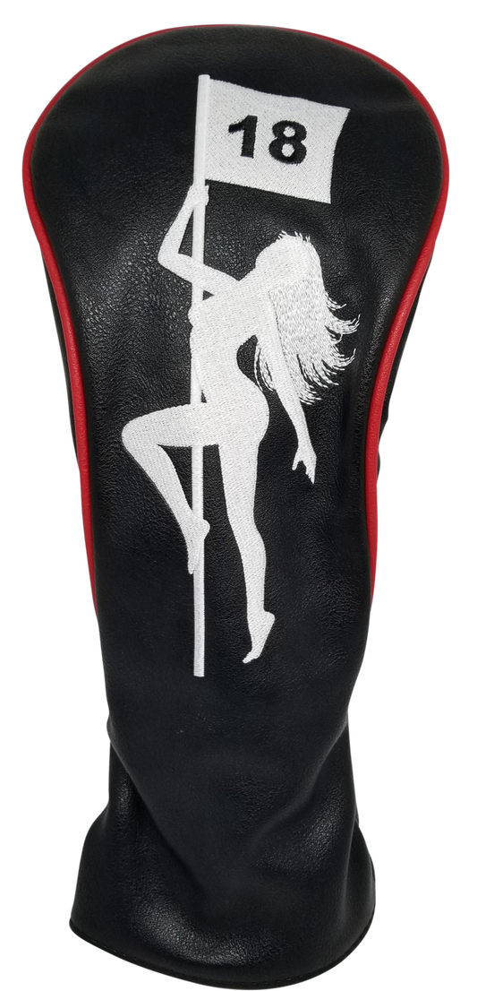 Pole Dancer Embroidered Driver Headcover by ReadyGOLF
