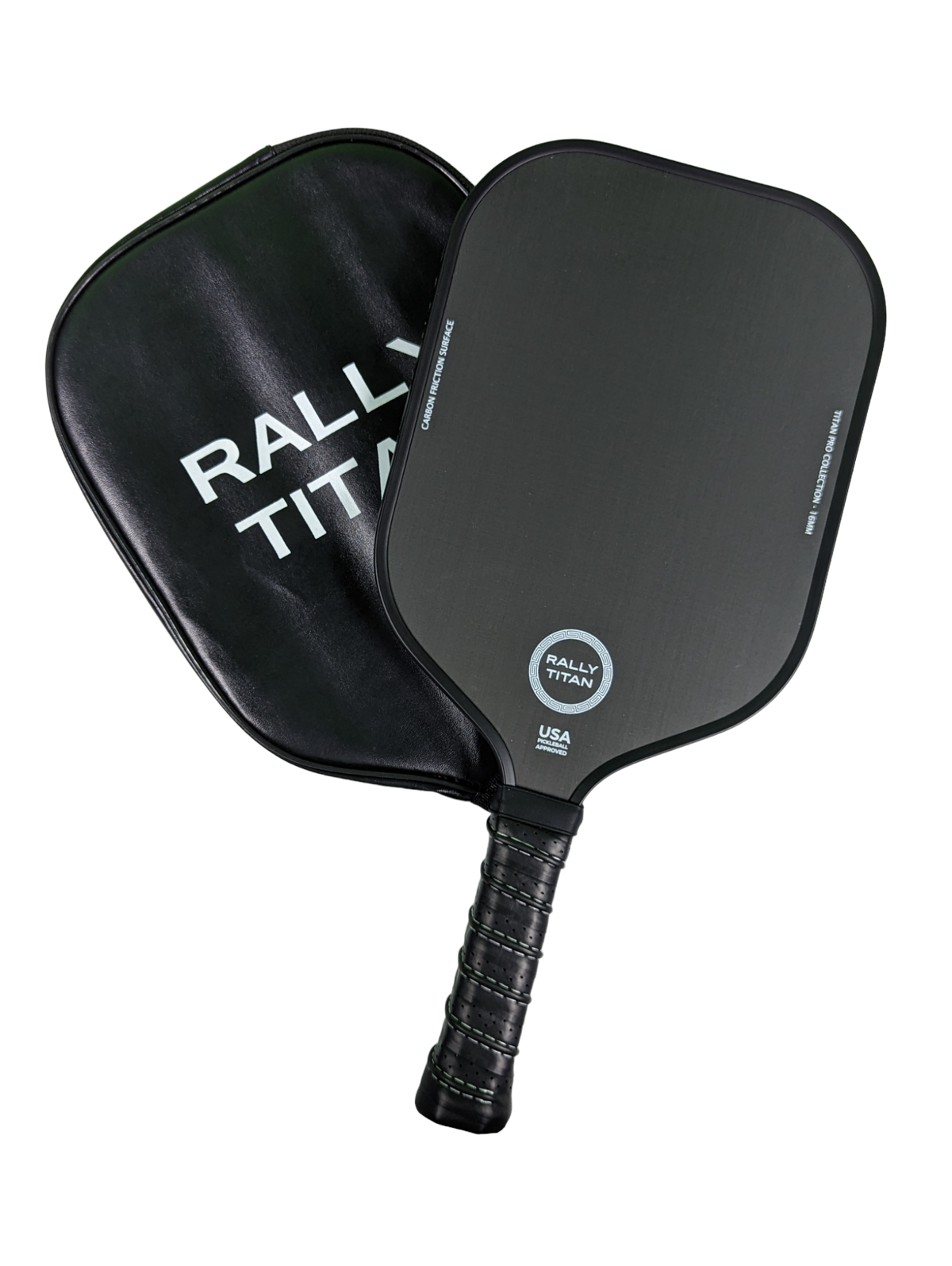 Titan Pro Control | 16MM | T700 Titan Carbon Friction Surface | Textured Surface | Black