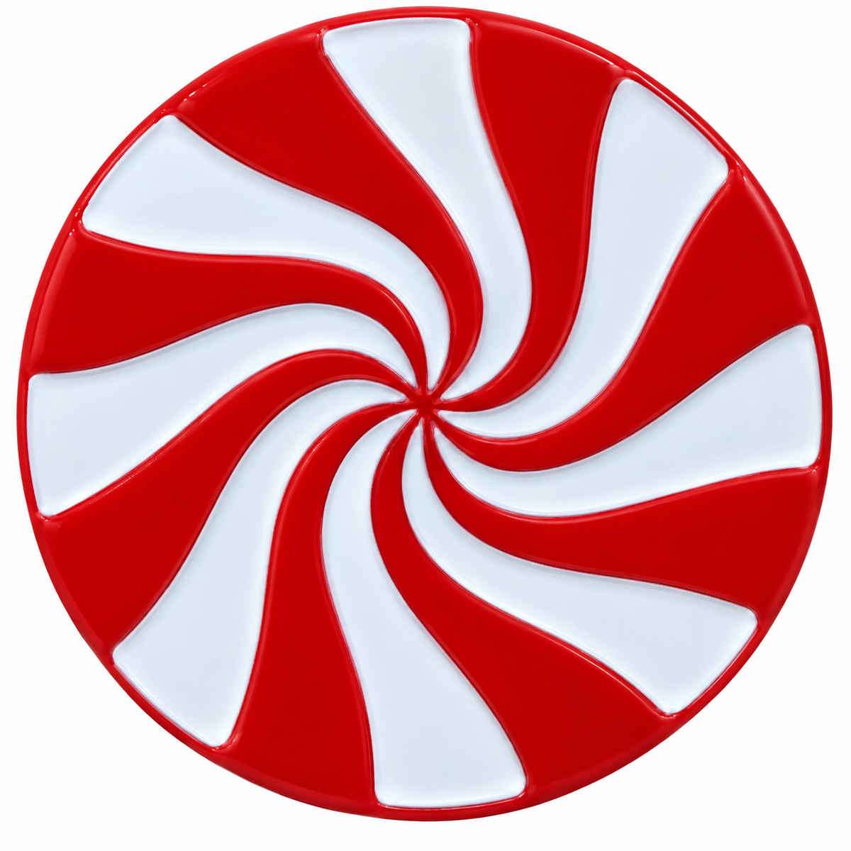 Peppermint Candy Ball Marker & Hat Clip by ReadyGOLF