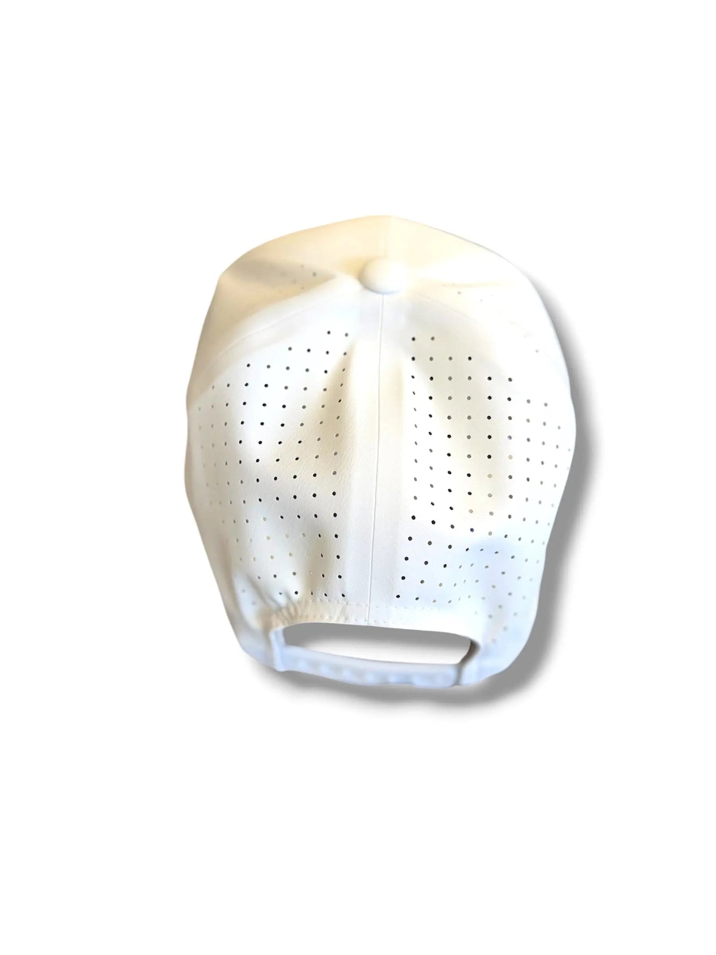 Lost Wedge™ Official Logo Performance Golf Hat White