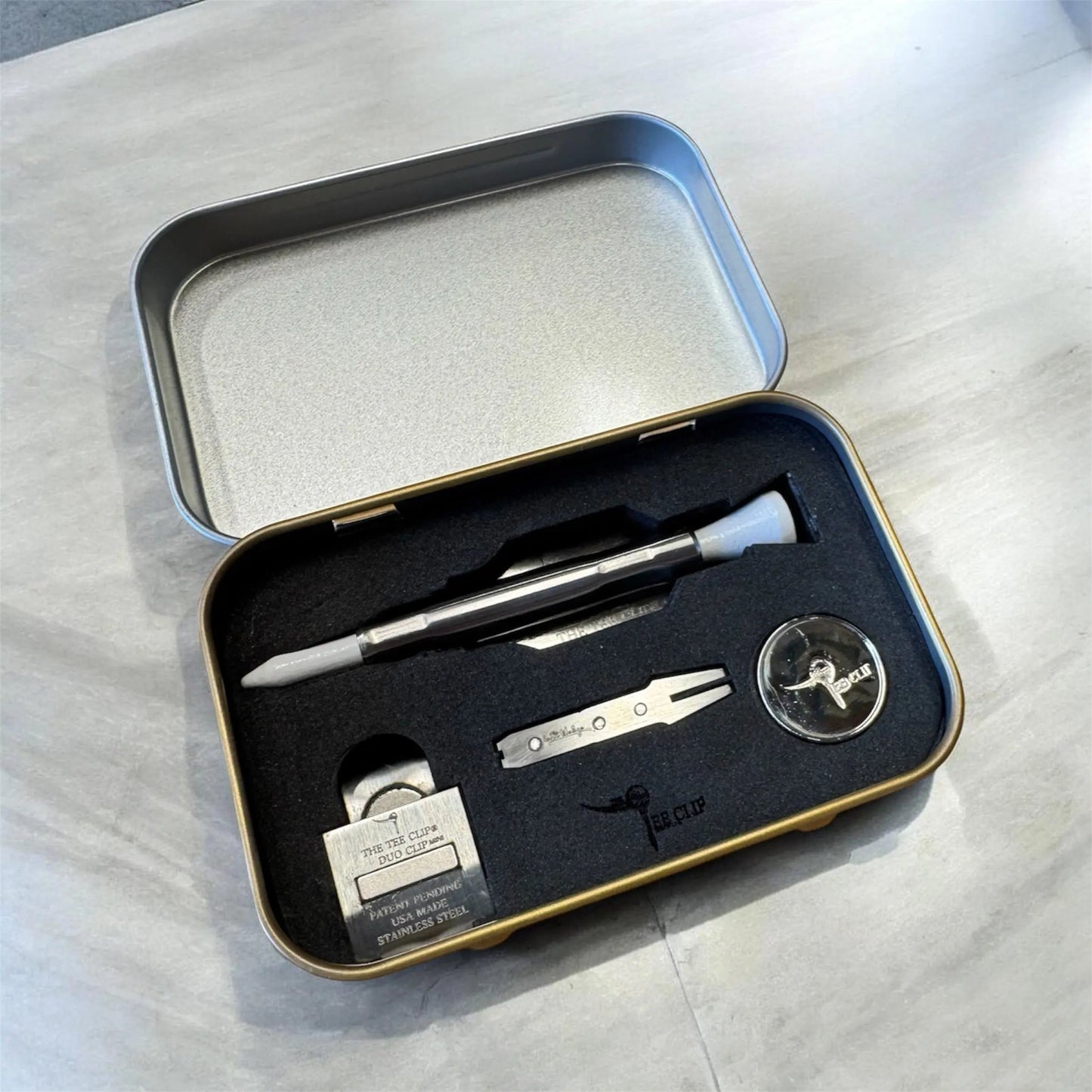 PREORDER: The Tee Clip® MINI V.V – Patent Pending Compact Magnetic Golf Multi-Tool System