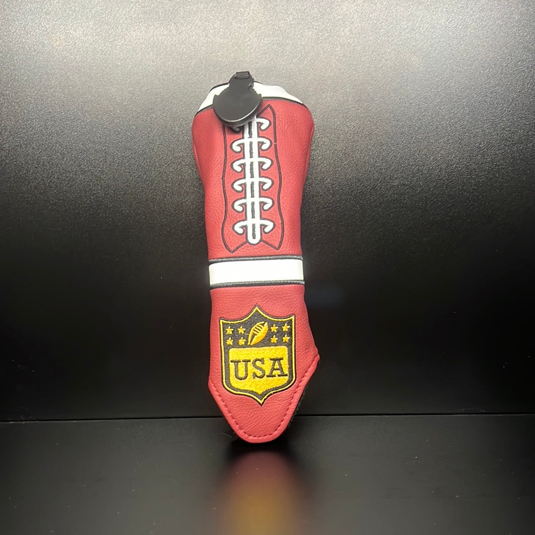 Pigskin Leather Football Headcover