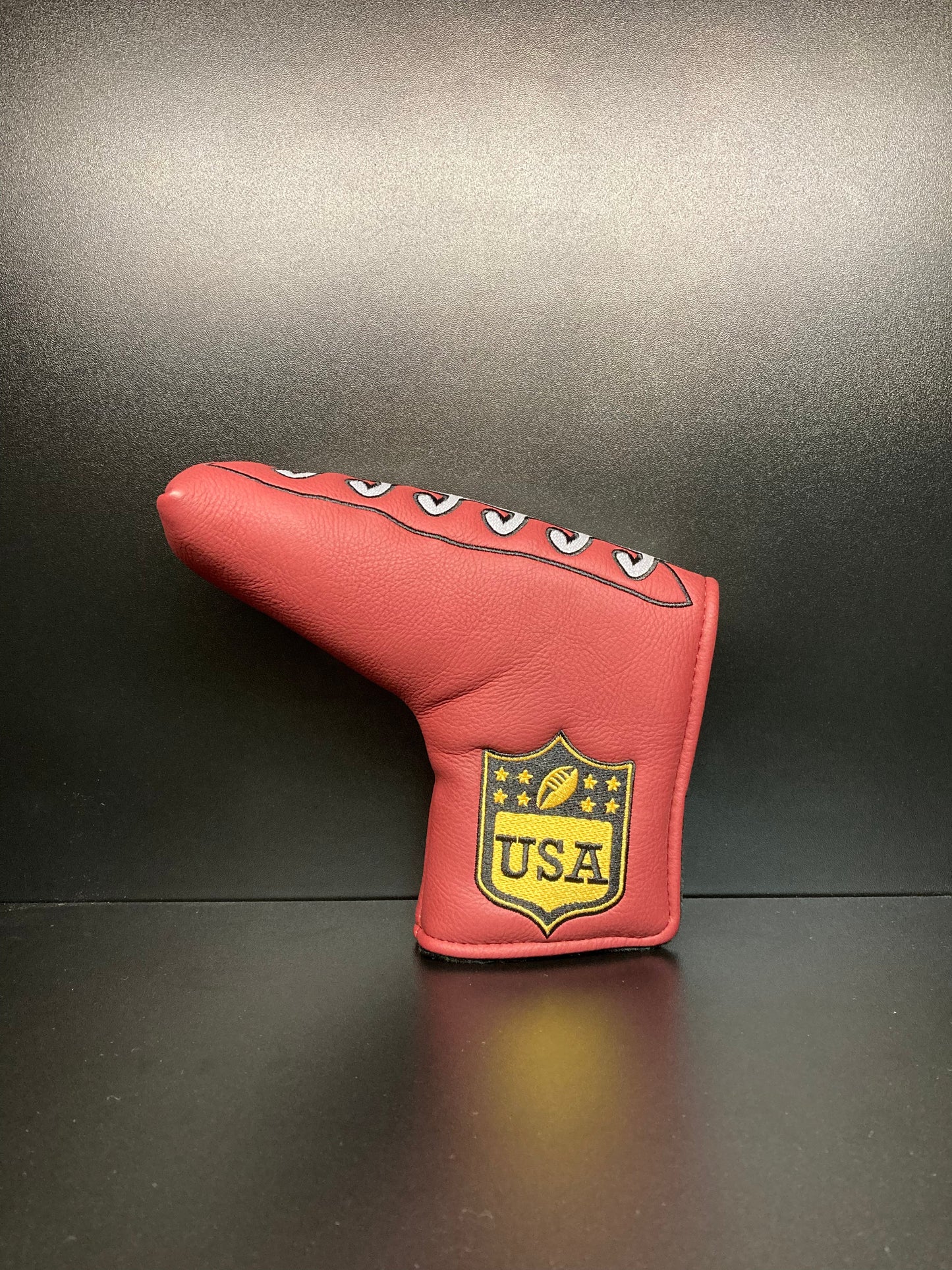 Pigskin Leather Football Headcover