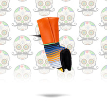 Load image into Gallery viewer, Mustache Sugar Skull - Blade Putter Cover Orange

