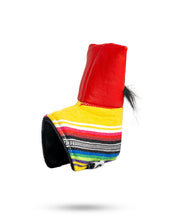 Load image into Gallery viewer, Mustache Sugar Skull - Blade Putter Cover Red
