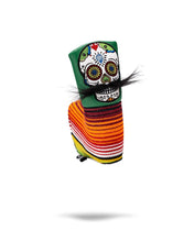 Load image into Gallery viewer, Mustache Sugar Skull - Blade Putter Cover Green

