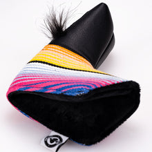 Load image into Gallery viewer, Mustache Sugar Skull - Blade Putter Cover Black
