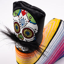 Load image into Gallery viewer, Mustache Sugar Skull - Blade Putter Cover Black
