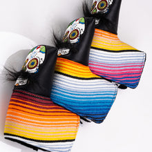 Load image into Gallery viewer, Mustache Sugar Skull - Blade Putter Cover Black

