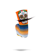 Load image into Gallery viewer, Mustache Sugar Skull - Blade Putter Cover Orange
