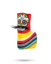 Load image into Gallery viewer, Mustache Sugar Skull - Blade Putter Cover Red
