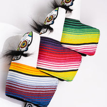 Load image into Gallery viewer, Mustache Sugar Skull - Blade Putter Cover White
