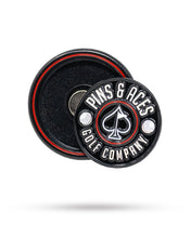 Load image into Gallery viewer, Pop Out Medallion Ball Marker - Black
