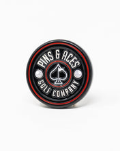 Load image into Gallery viewer, Pop Out Medallion Ball Marker - Black
