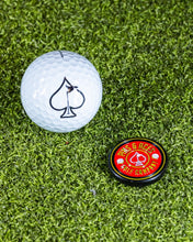 Load image into Gallery viewer, Pop Out Medallion Ball Marker - Red
