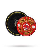 Load image into Gallery viewer, Pop Out Medallion Ball Marker - Red
