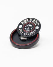 Load image into Gallery viewer, Pop Out Medallion Ball Marker - Black
