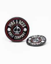 Load image into Gallery viewer, Pop Out Medallion Ball Marker - Black
