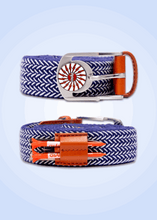 Load image into Gallery viewer, THE BRAIDED BYRD GOLF BELT - Gear Organizing Belt
