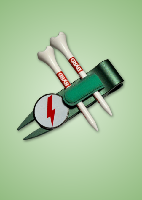 THE BYRD GOLF DIVOT CLYP - Organize Your Golf Gear