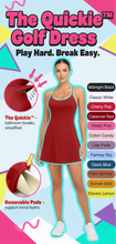 Load image into Gallery viewer, The Quickie™ Active Women’s Golf Dress
