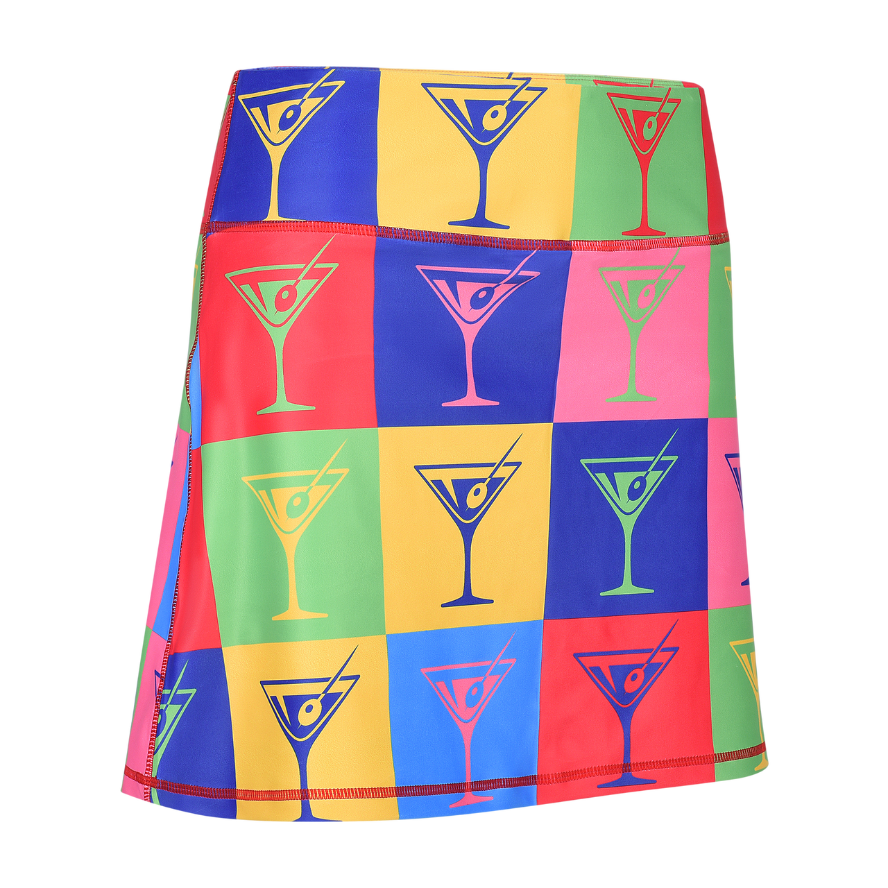 Shaken Not Stirred Ladies Active SKORT by ReadyGOLF