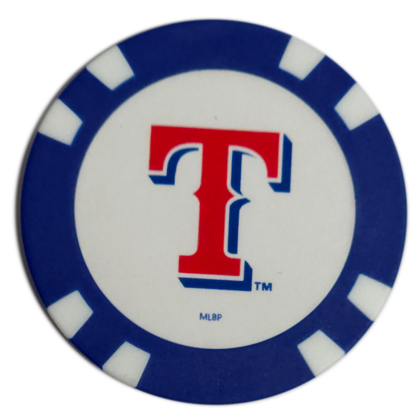 Officially Licensed Texas Rangers Poker Chip Golf Ball Marker