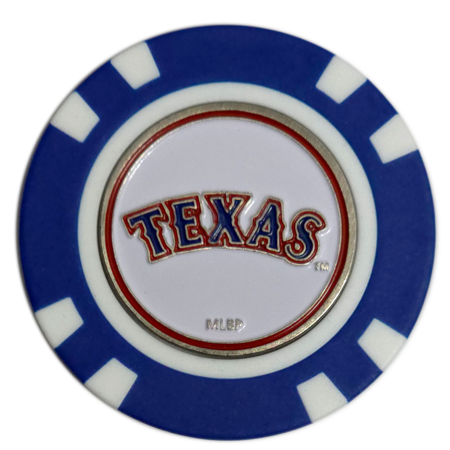 Officially Licensed Texas Rangers Poker Chip Golf Ball Marker