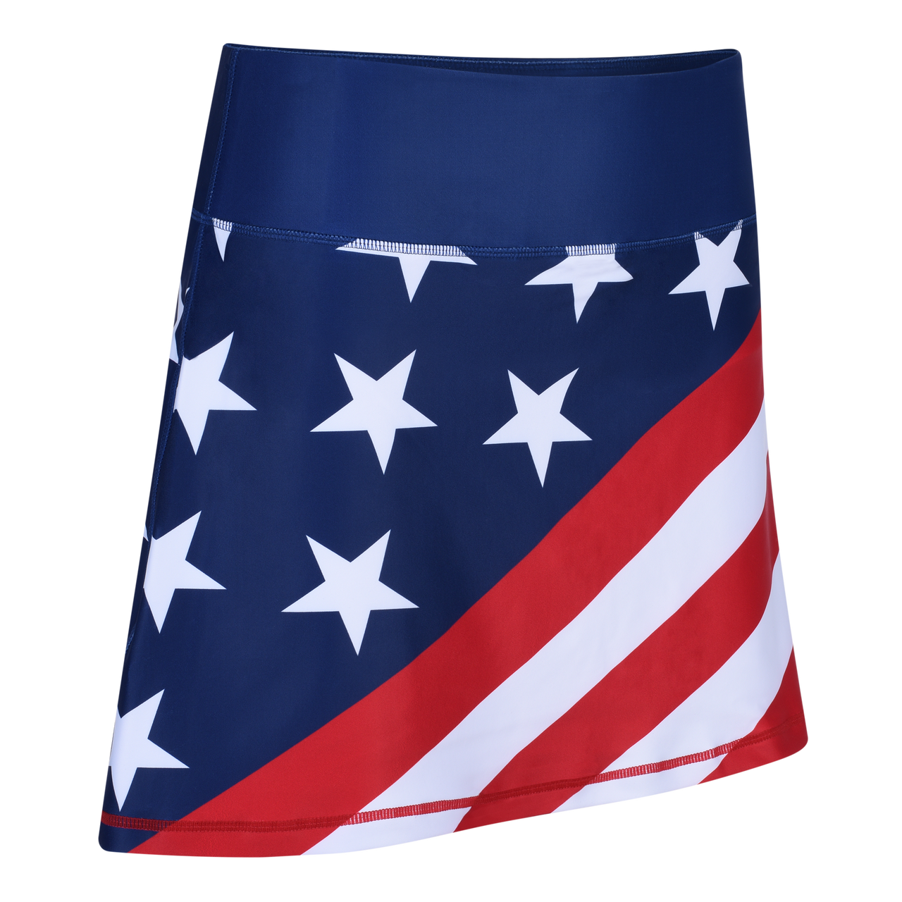 USA Flag Ladies Active SKORT by ReadyGOLF