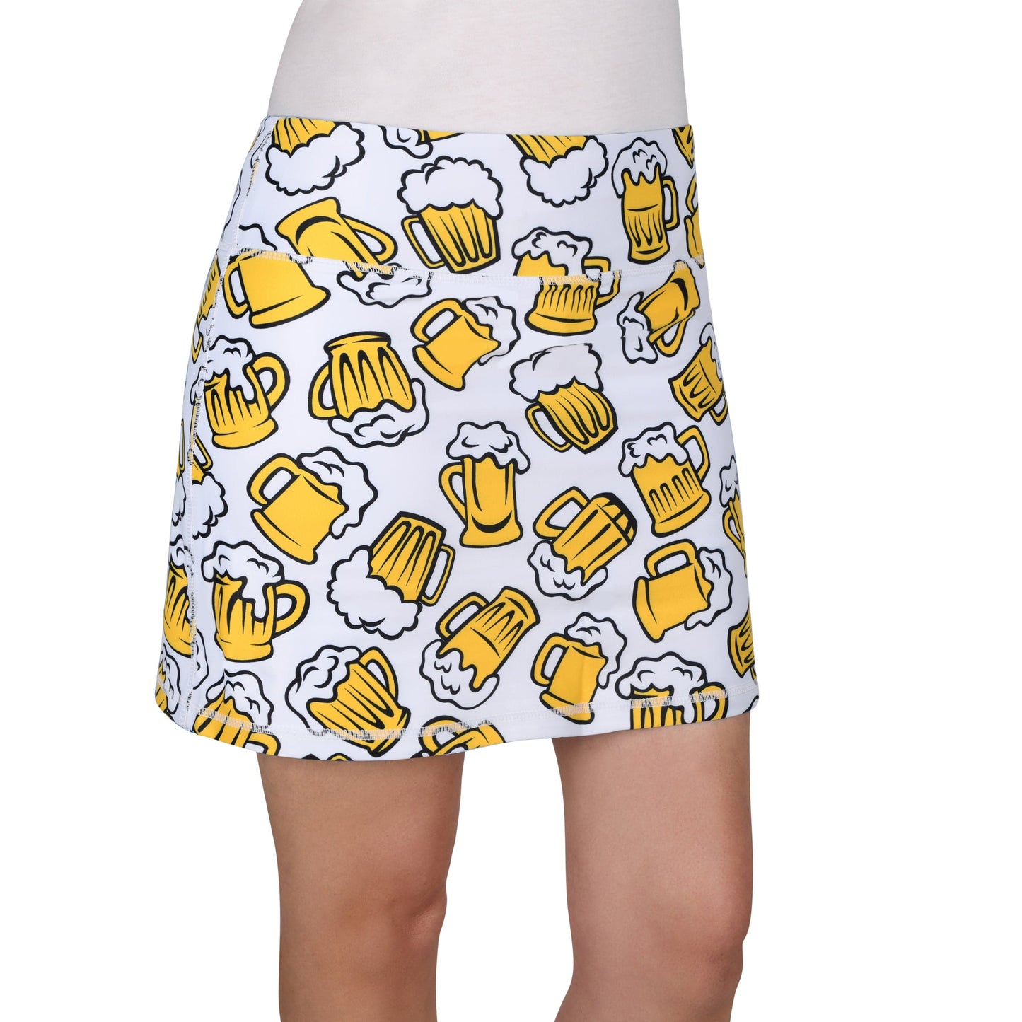 Beer Me Ladies Active Skort by ReadyGOLF